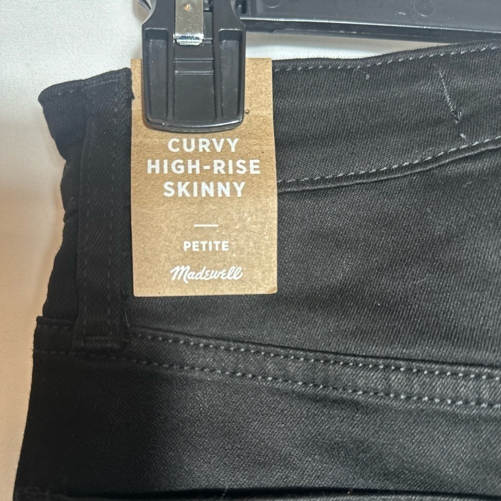 NWT Madewell Curvy High-Rise Skinny Jeans in Carbondale Wash - Picture 7 of 9